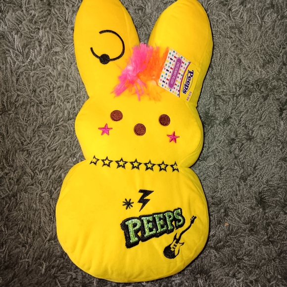 PEEPS EMO BUNNY PLUSH - Picture 3 of 5